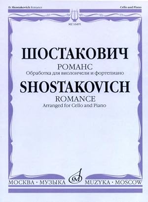Bild des Verkufers fr Romance from the film "The Gadfly". Arranged for cello and piano by M. Sagradova zum Verkauf von Ruslania