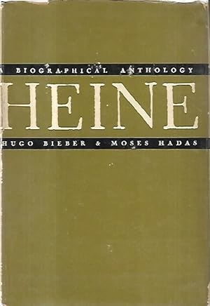 Seller image for Heinrich Heine: A biographical anthology for sale by Messinissa libri