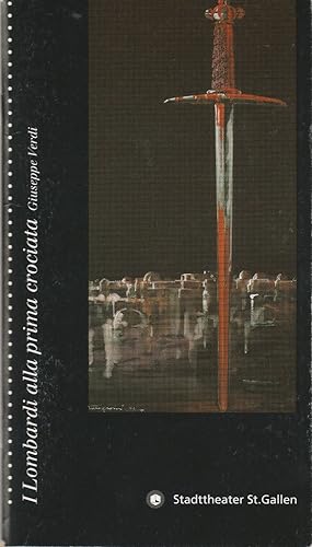 Seller image for Programmheft Giuseppe Verdi I LOMBARDI ALLA PRIMA CROCIATA Premiere 29. Oktober 1994 Spielzeit 1994 / 95 for sale by Programmhefte24 Schauspiel und Musiktheater der letzten 150 Jahre