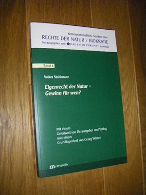 Eigenrecht der Natur - Gewinn für wen?