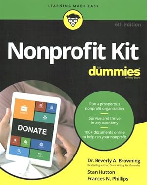 Imagen del vendedor de Nonprofit Kit for Dummies a la venta por GreatBookPricesUK