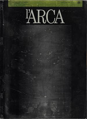 Bild des Verkufers fr L'Arca Anno 1987 n. 08 zum Verkauf von Biblioteca di Babele