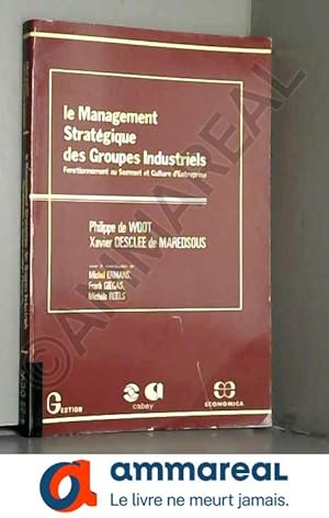 Imagen del vendedor de Le management strategique des groupes industriels: Fonctionnement au sommet et culture d'entreprise (Collection Gestion. Serie Politique gen a la venta por Ammareal