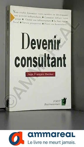 Seller image for Devenir consultant for sale by Ammareal