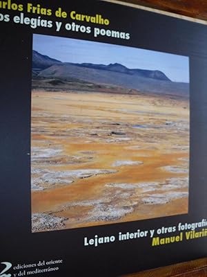 Imagen del vendedor de DOS ELEGAS Y OTROS POEMAS / LEJANO INTERIOR Y OTRAS FOTOGRAFAS (Edicin Bilinge). a la venta por LIBRERA ROBESPIERRE