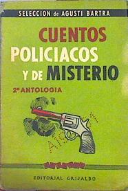 Bild des Verkufers fr Cuentos policiacos y de misterio. 2 Antologa zum Verkauf von Almacen de los Libros Olvidados