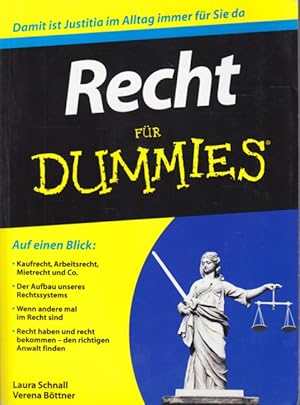 Seller image for Recht fr Dummies. for sale by TF-Versandhandel - Preise inkl. MwSt.