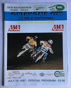 Oklahoma City 1/2 Mile National. Official Program. State Fair Grand Stand, July 19, 1997.