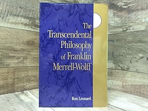 Bild des Verkufers fr The Transcendental Philosophy of Franklin Merrell-Wolff (SUNY series in Western Esoteric Traditions) zum Verkauf von Archives Books inc.