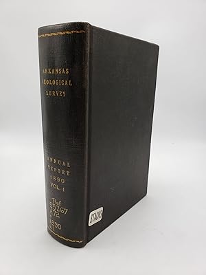 Immagine del venditore per Annual Report of the Geological Survey of Arkansas for 1890: Manganese (Volume 1) venduto da Shadyside Books