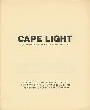 Bild des Verkufers fr CAPE LIGHT COLOR PHOTOGRAPHS BY JOEL MEYEROWITZ. zum Verkauf von Andrew Cahan: Bookseller, Ltd., ABAA