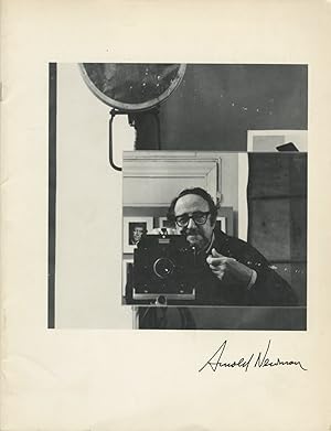 ARNOLD NEWMAN: COLLAGES, VINTAGE PRINTS, RECENT PHOTOGRAPHS Opening Thursday, September 15, 4 - 7...