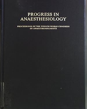 Bild des Verkufers fr Progress in Anaesthesiology. International Congress Series NO.200. zum Verkauf von books4less (Versandantiquariat Petra Gros GmbH & Co. KG)