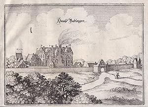 Bild des Verkufers fr Hauss Badingen" - Schloss Badingen Zehdenick Brandenburg zum Verkauf von Antiquariat Steffen Vlkel GmbH