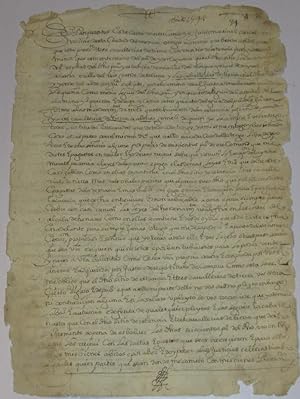 Sale of land from the XVI century/ Power of attorney letter