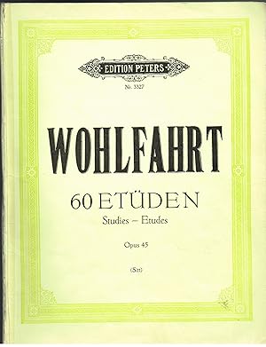 60 Etüden für die Violine Op. 45