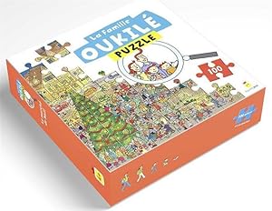 les jeux de la famille Oukilé : le marché de Noël : un puzzle 100 pièces + un poster