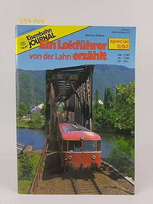 Bild des Verkufers fr Special 5/92. Ein Lokfhrer von der Lahn erzhlt. zum Verkauf von ANTIQUARIAT Franke BRUDDENBOOKS