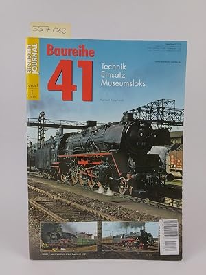 Bild des Verkufers fr Special 1/13. DB-Baureihe 41 Technik, Einsatz, Museumsloks zum Verkauf von ANTIQUARIAT Franke BRUDDENBOOKS