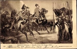 Künstler Ansichtskarte / Postkarte Vernet, Bataille d'Iena, Schlacht bei Jena und Auerstedt 1806,...
