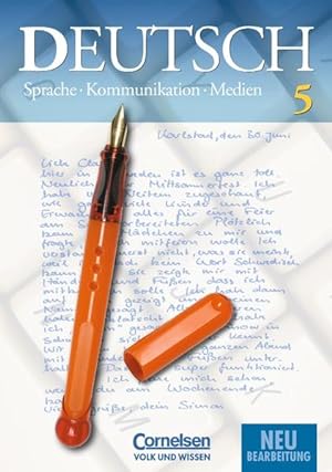 Bild des Verkufers fr Deutsch: Sprache - Kommunikation - Medien - Aktuelle Ausgabe: 5. Schuljahr - Schlerbuch zum Verkauf von Antiquariat Bookfarm