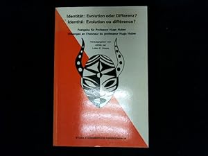 Bild des Verkufers fr Identitt: Evolution oder Differenz? /Identit: Evolution ou diffrence? Festgabe fr Professor Hugo Huber. Mlanges en l'honneur du professeur Hugo Huber. zum Verkauf von Antiquariat Bookfarm