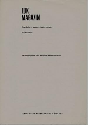 Seller image for Lok Magazin. hier: Inhaltsverzeichnis der Hefte 82 - 87. for sale by Versandantiquariat  Rainer Wlfel