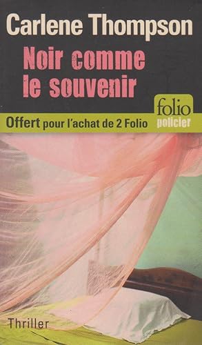 Image du vendeur pour Noir comme le souvenir mis en vente par books-livres11.com