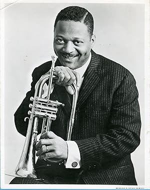 "Clark TERRY" Photo de promo originale MOSS PHOTO SERVICE N.Y. années 60