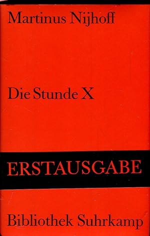 Seller image for Die Stunde X for sale by Versandantiquariat Brigitte Schulz