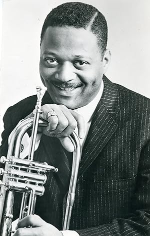 "Clark TERRY" Photo argentique originale pour la promotion années 60