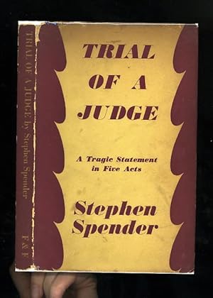 Seller image for TRIAL OF A JUDGE - A TRAGIC STATEMENT IN FIVE ACTS [1/2] for sale by Orlando Booksellers