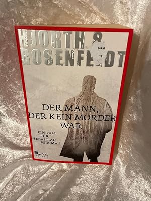 Seller image for Der Mann, der kein Mrder war : die Flle des Sebastian Bergman ; Kriminalroman. Hjorth & Rosenfeldt. Aus dem Schwed. von Ursel Allenstein for sale by Antiquariat Jochen Mohr -Books and Mohr-