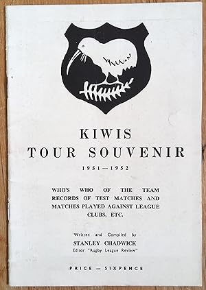 Kiwis Tour Souvenir 1951-1952