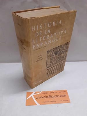 Imagen del vendedor de HISTORIA DE LA LITERATURA ESPAOLA. 1, EDAD MEDIA Y RENACIMIENTO a la venta por Librera Kattigara