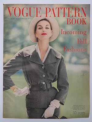 VOGUE PATTERN BOOK, AUGUST-SEPTEMBER 1957