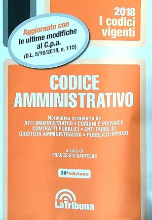 Seller image for Codice amministrativo for sale by Miliardi di Parole