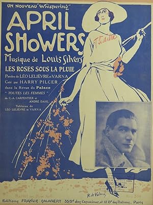 Seller image for SILVERS Louis April Showers Chant Piano 1921 for sale by partitions-anciennes