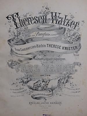 Immagine del venditore per FAUST Carl Theresen-Walser op 126 Piano XIXe venduto da partitions-anciennes