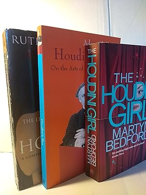 Seller image for Three books on Houdini: Houdini's Girl, Houdini's Box, the Life and Many Deaths of Houdini for sale by Hinch Books