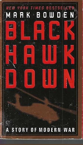 Imagen del vendedor de Black Hawk Down: A Story of Modern War a la venta por Vada's Book Store