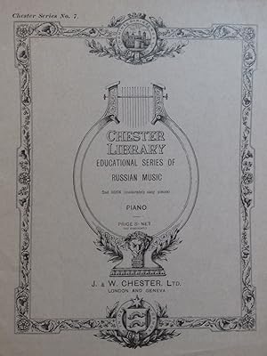 Immagine del venditore per Educational Series of Russian Music Book No 2 Piano 1917 venduto da partitions-anciennes