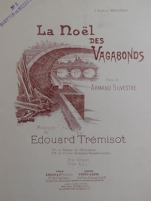 Seller image for TRMISOT douard La Nol des Vagabonds Chant Piano 1896 for sale by partitions-anciennes