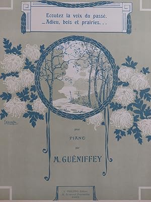 Seller image for GUNIFFEY Maxence Adieu, Bois et Prairies ! Piano 1924 for sale by partitions-anciennes