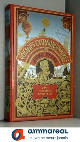 Image du vendeur pour Cinq semaines en ballon - voyage de dcouvertes en afrique par trois anglais mis en vente par Ammareal