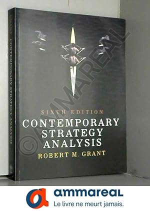 Image du vendeur pour Contemporary Strategy Analysis mis en vente par Ammareal