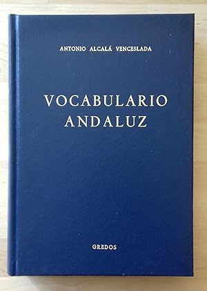 Imagen del vendedor de VOCABULARIO ANDALUZ a la venta por Itziar Arranz Libros & Dribaslibros