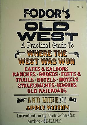 Imagen del vendedor de Fodors Old West a la venta por Old West Books  (ABAA)