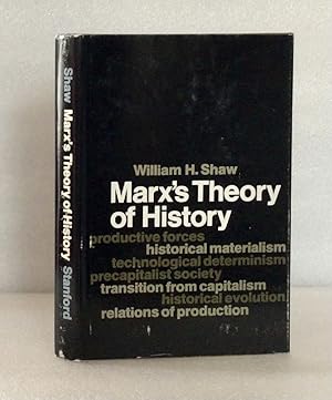 Seller image for Marx's Theory of History [Hardcover] Shaw, Professor of Philosophy William H for sale by boredom books