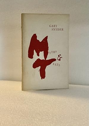 Seller image for Myths & Texts [Hardcover] Snyder, Gary for sale by boredom books